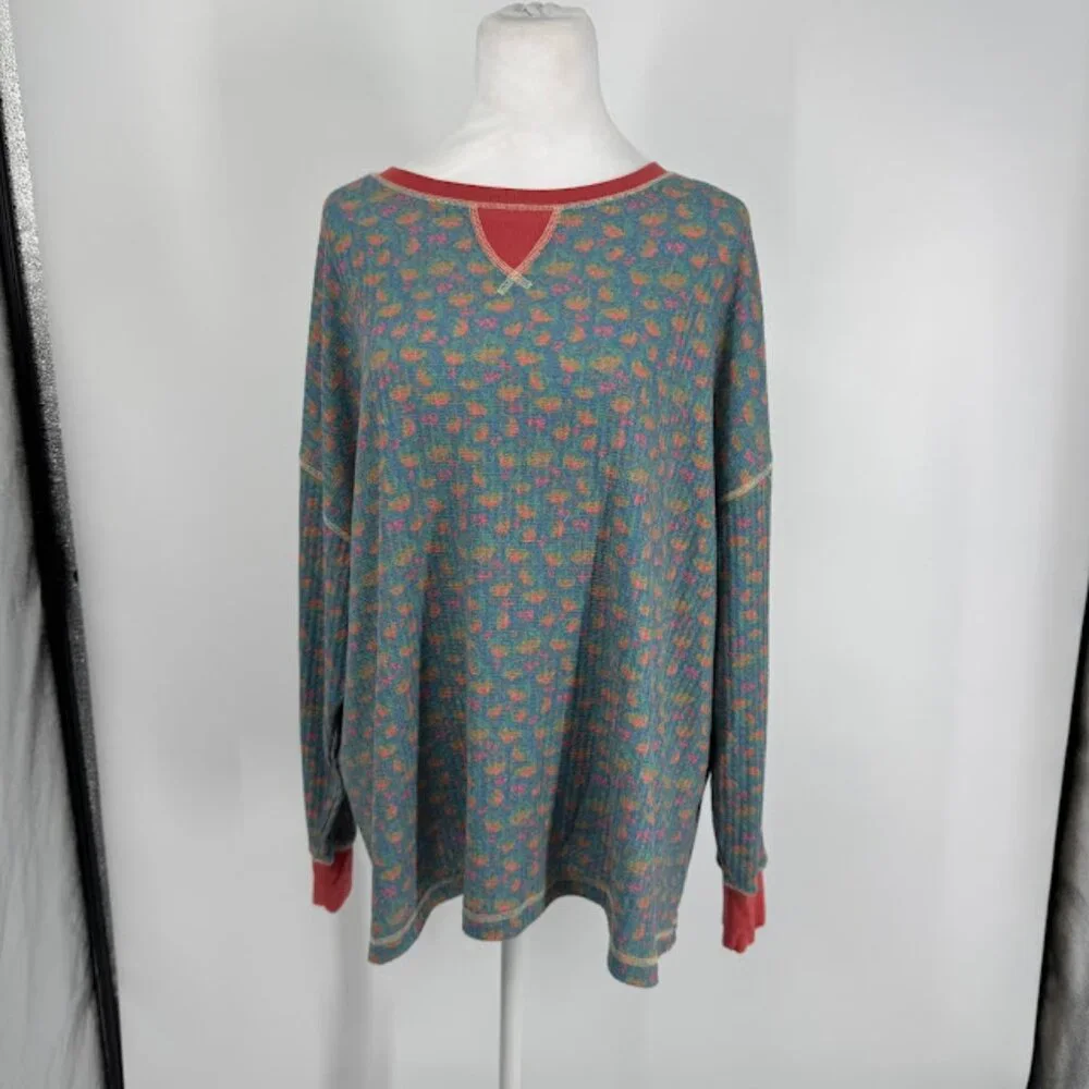 Natural Life Mix & Match Pajama Top Size Small